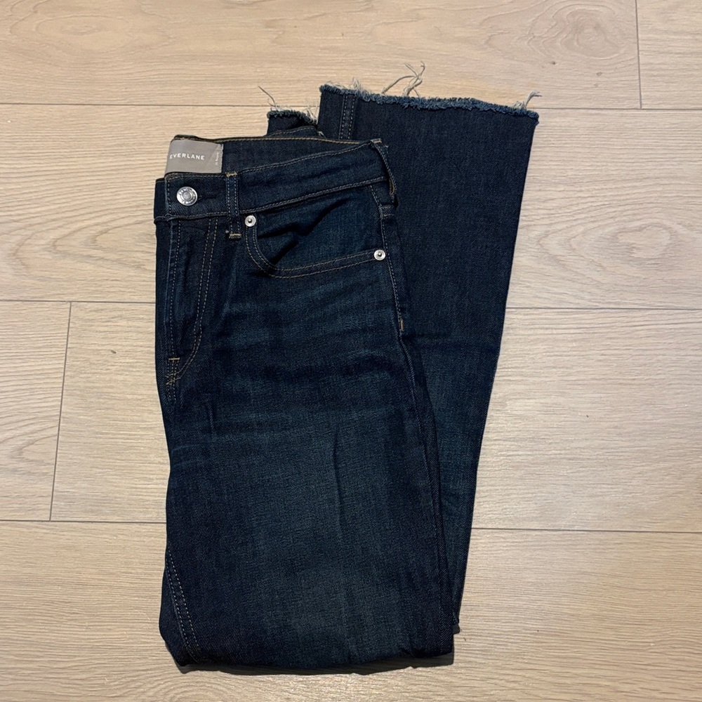 Everlane Women's Dark Blue Jeans